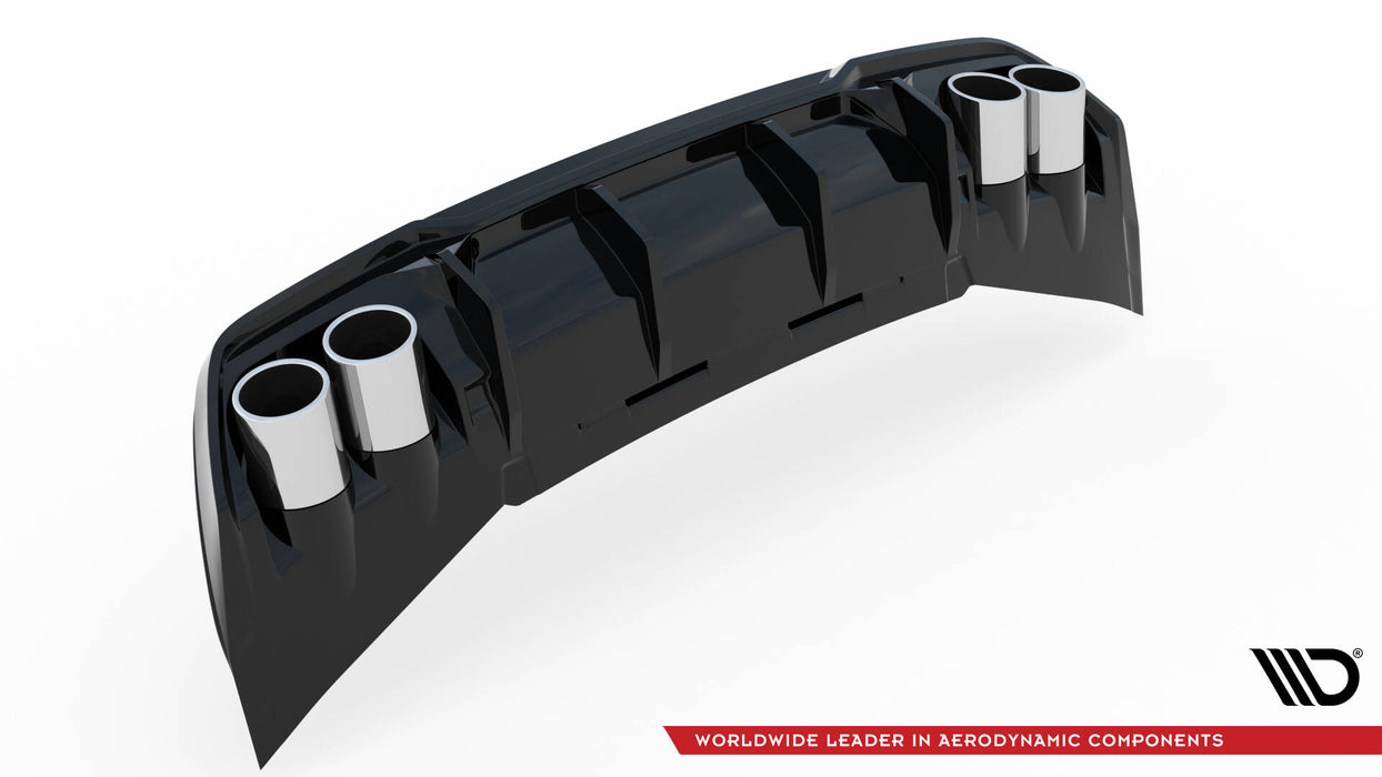 Maxton Design Rear Valance V.3 + Exhaust Ends Imitation Cupra Formentor Mk1 Facelift
