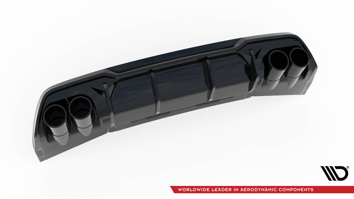 Maxton Design Rear Valance V.3 + Exhaust Ends Imitation Cupra Formentor Mk1 Facelift