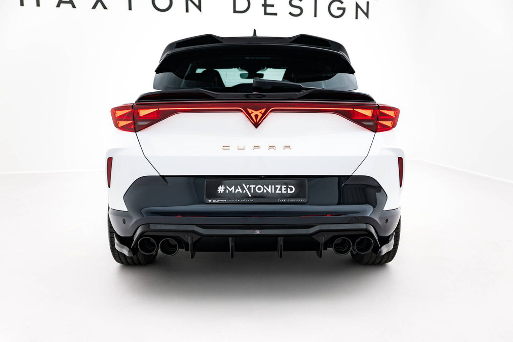 Maxton Design Rear Valance V.3 + Exhaust Ends Imitation Cupra Formentor Mk1 Facelift