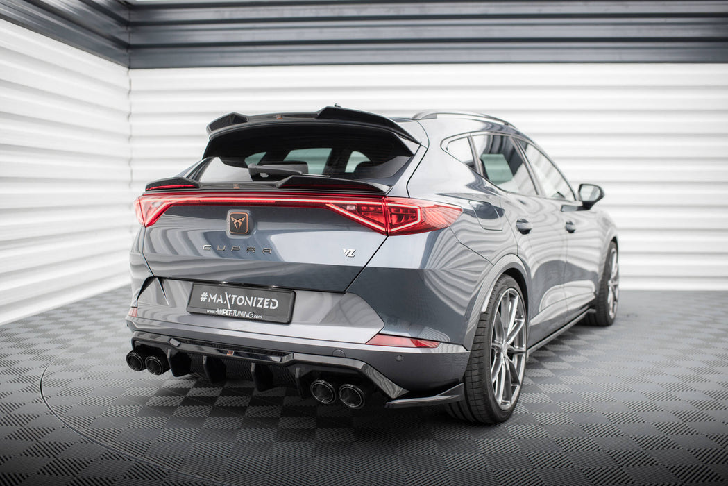 Maxton Design Rear Valance V.3 + Exhaust Tips Cupra Formentor VZ Mk1 / Mk1 Facelift