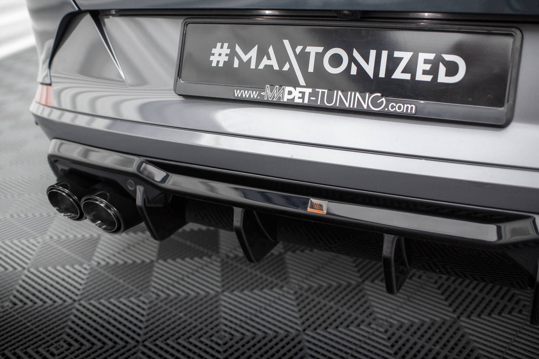 Maxton Design Rear Valance V.3 + Exhaust Tips Cupra Formentor VZ Mk1 / Mk1 Facelift