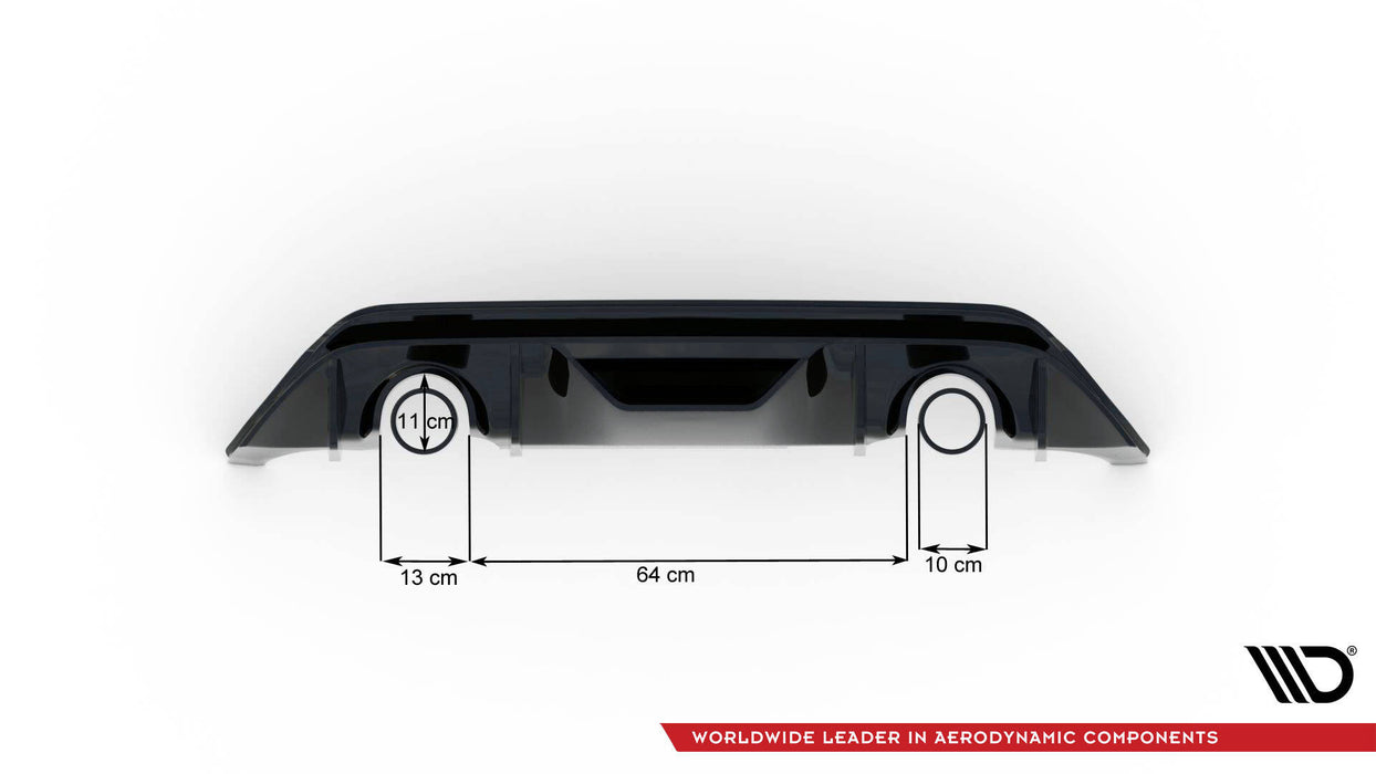 Maxton Design Rear Valance V.3 Ford Fiesta ST Mk8