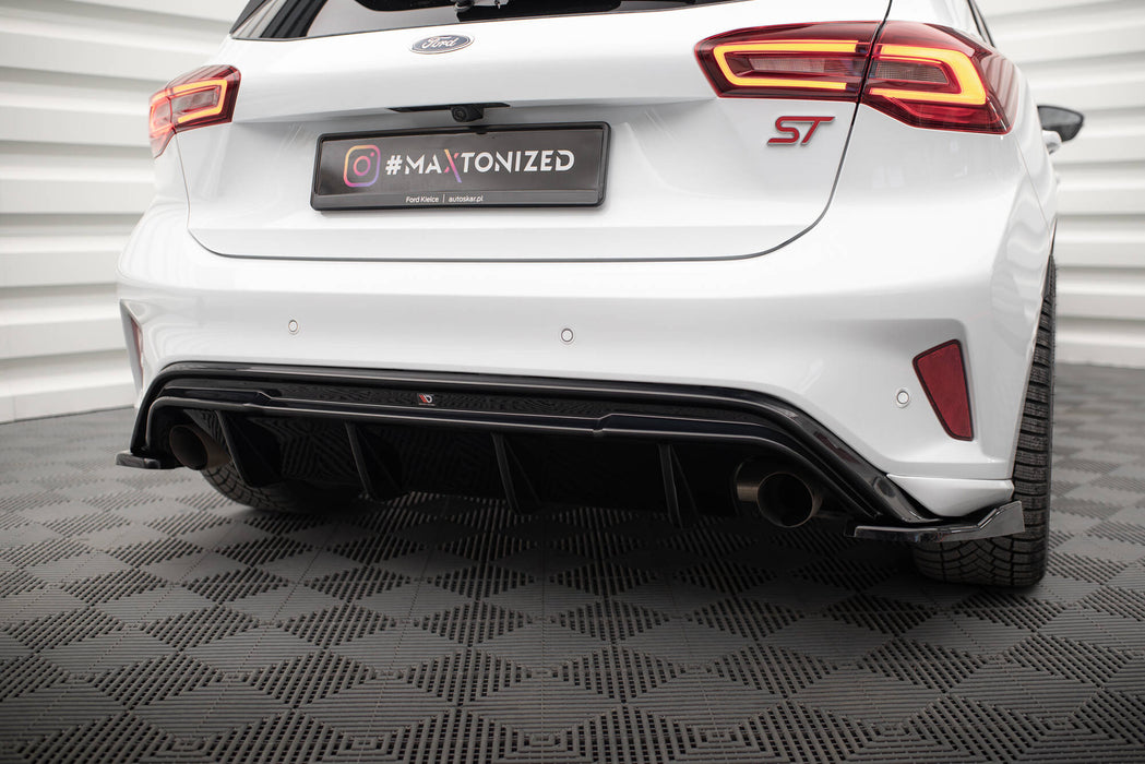 Maxton Design Rear Valance V.3 Ford Focus Hatchback ST Mk4