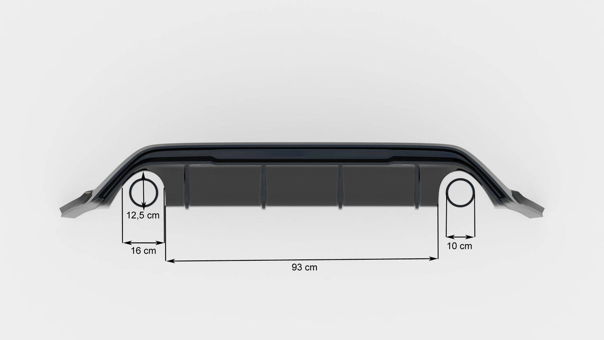 Maxton Design Rear Valance V.3 Ford Focus Hatchback ST Mk4