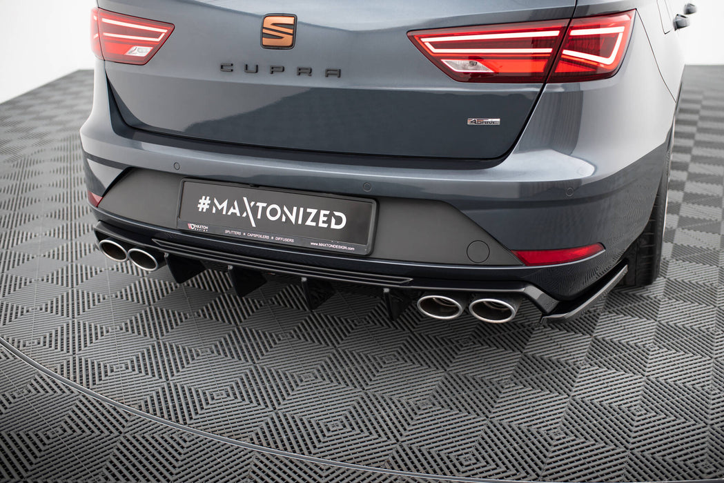 Maxton Design Rear Valance V.3 Seat Leon Cupra ST Mk3 FL