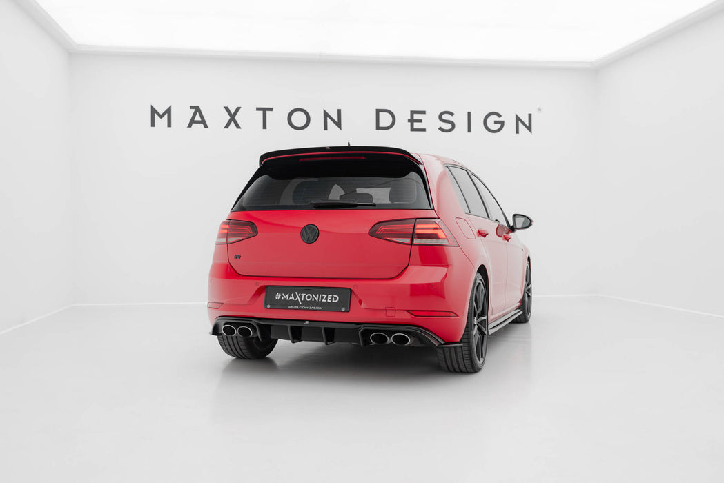 Maxton Design Rear Valance V.3 Volkswagen Golf R Mk7 Facelift