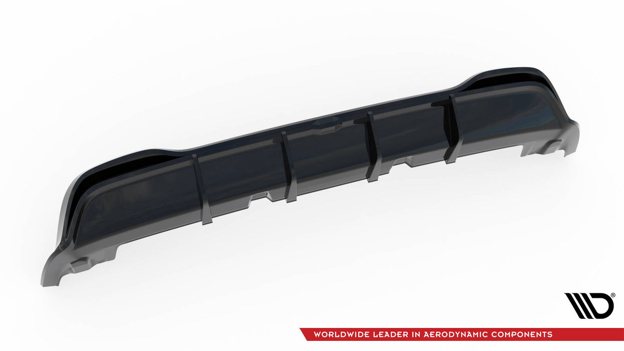 Maxton Design Rear Valance Volkswagen Golf GTE / R-Line Mk8 / Mk8 Facelift