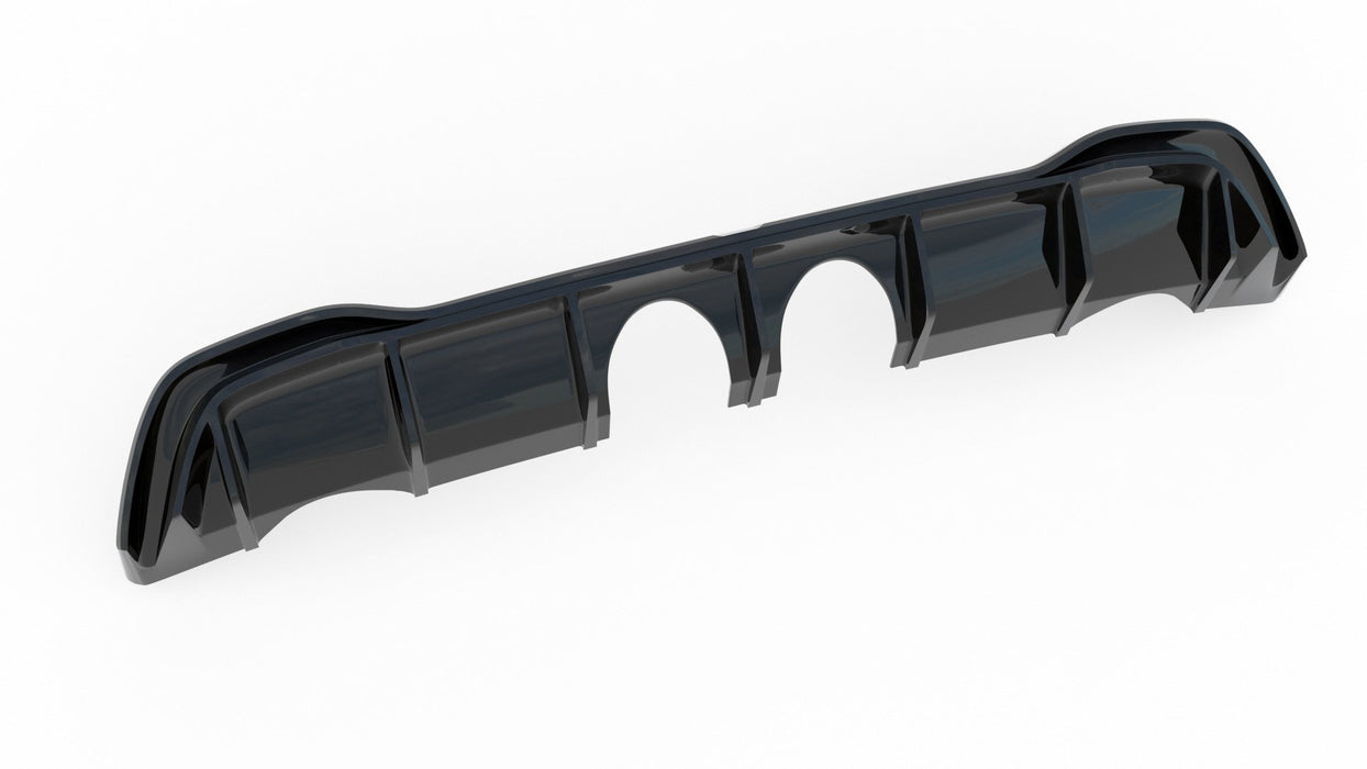 Maxton Design Rear Valance Volkswagen Golf Mk8 (R32 Look)