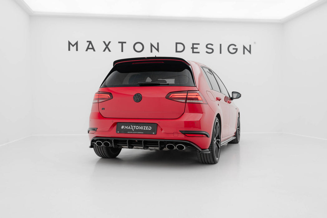 Maxton Design Rear Valance Volkswagen Golf R Hatchback R Mk7 Facelift