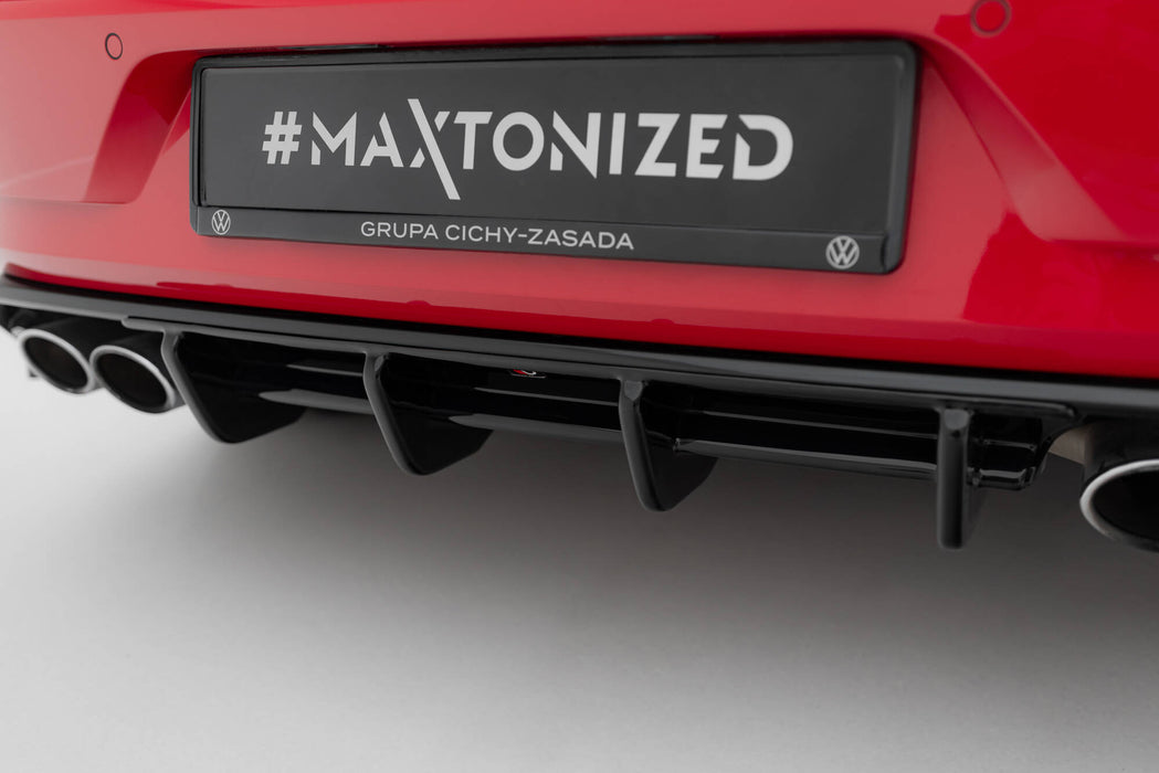 Maxton Design Rear Valance Volkswagen Golf R Hatchback R Mk7 Facelift