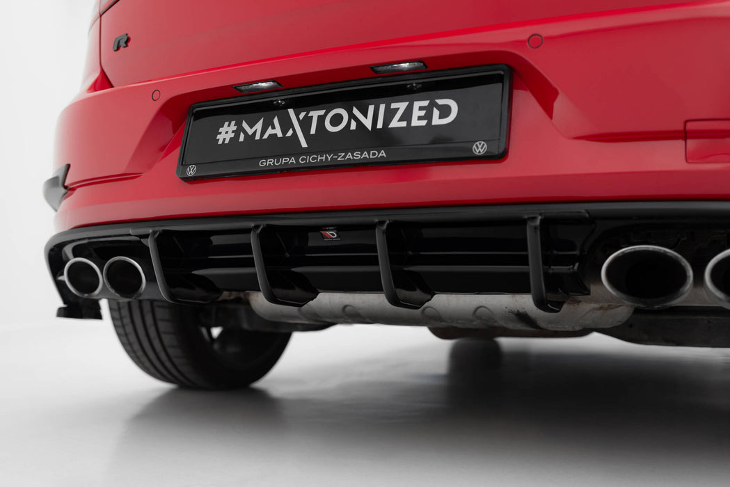 Maxton Design Rear Valance Volkswagen Golf R Hatchback R Mk7 Facelift