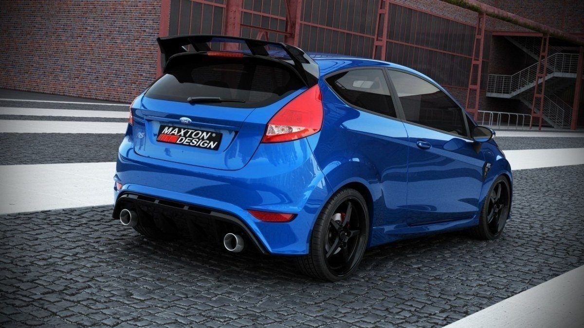 Maxton Design Roof Spoiler (RS Look) Ford Fiesta Mk7 / Mk7 FL
