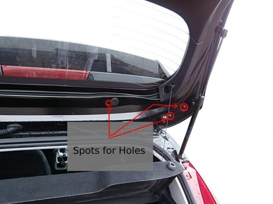 Maxton Design Roof Spoiler (RS Look) Ford Fiesta Mk7 / Mk7 FL