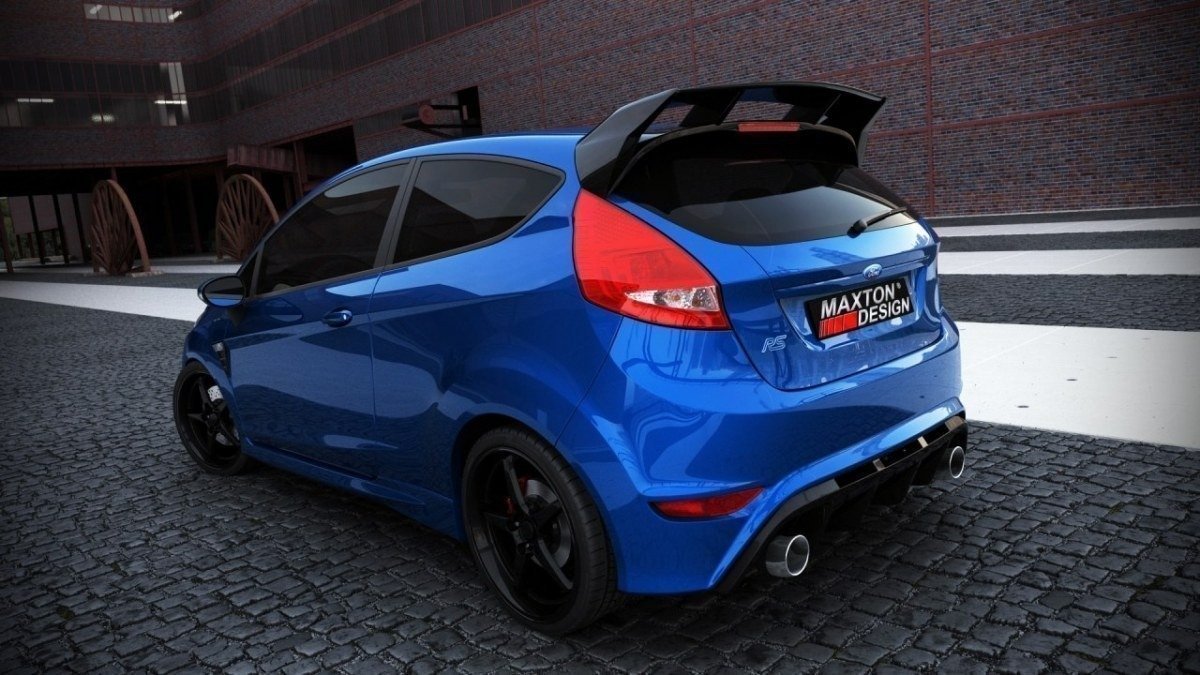 Maxton Design Roof Spoiler (RS Look) Ford Fiesta Mk7 / Mk7 FL