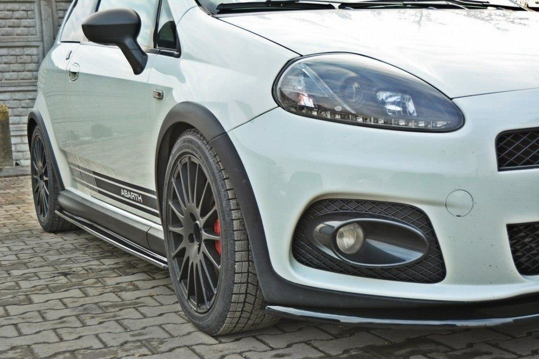 Maxton Design SIDE SKIRTS DIFFUSERS FIAT GRANDE PUNTO ABARTH