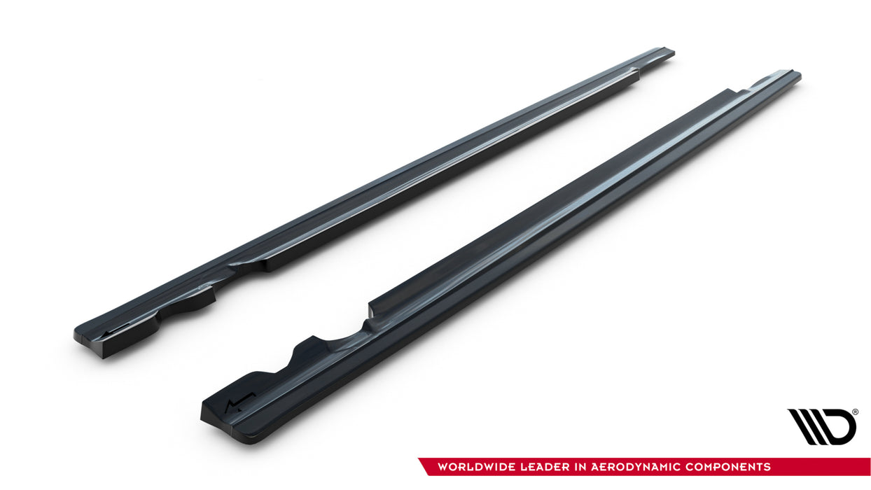 Maxton Design SIDE SKIRTS DIFFUSERS MERCEDES- BENZ C-CLASS W205 COUPE AMG-LINE