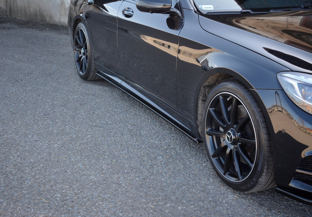 Maxton Design SIDE SKIRTS DIFFUSERS MERCEDES-BENZ S-CLASS AMG-LINE W222