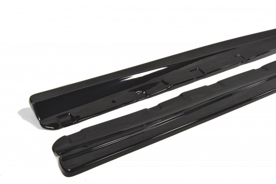 Maxton Design SIDE SKIRTS DIFFUSERS MERCEDES C-CLASS W204 (FACELIFT)