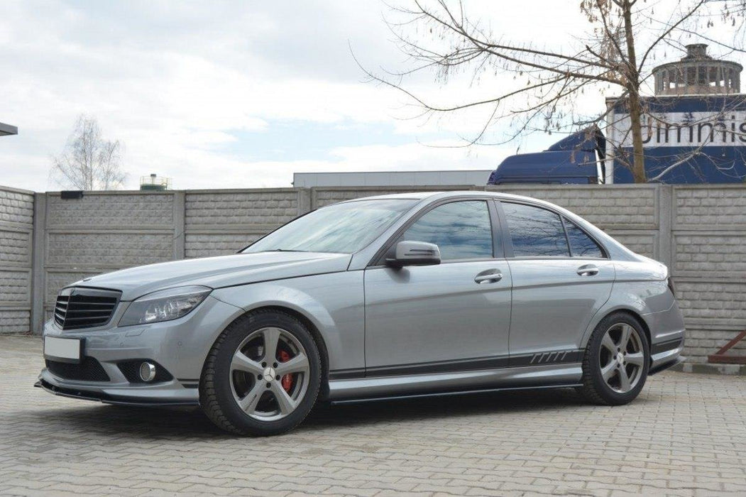 Maxton Design SIDE SKIRTS DIFFUSERS Mercedes-Benz C Sedan / Estate AMG-Line W204 / S204