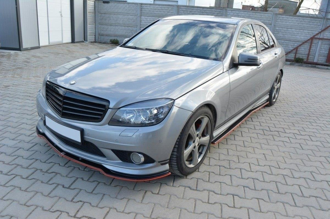 Maxton Design SIDE SKIRTS DIFFUSERS Mercedes-Benz C Sedan / Estate AMG-Line W204 / S204