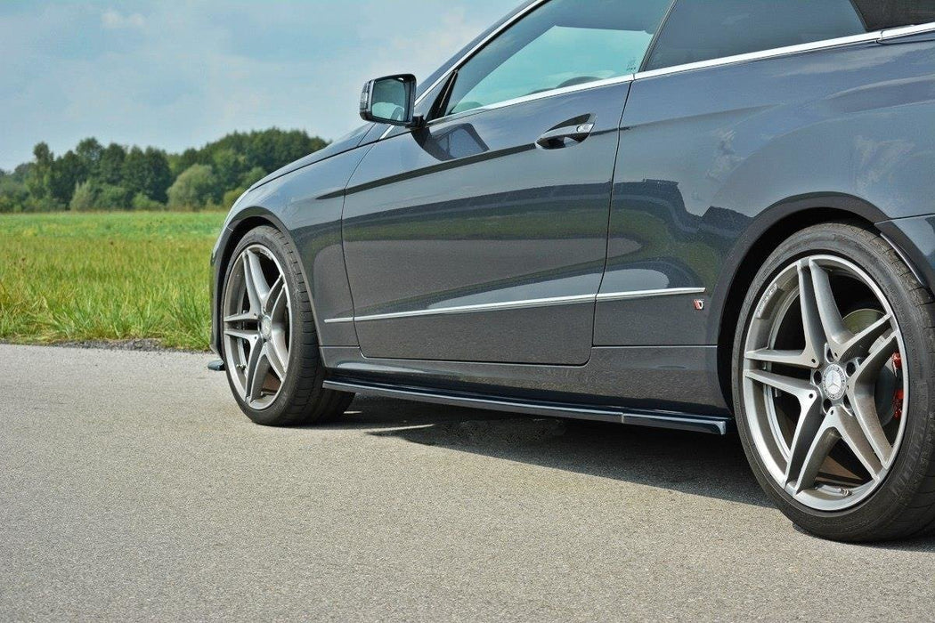 Maxton Design SIDE SKIRTS DIFFUSERS Mercedes - Benz E Coupe / Cabrio C207 Facelift / A207 Facelit