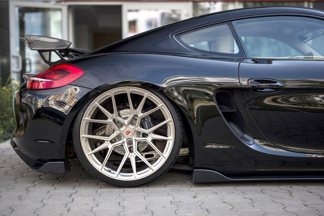 Maxton Design SIDE SKIRTS DIFFUSERS Porsche Cayman Mk2 981C