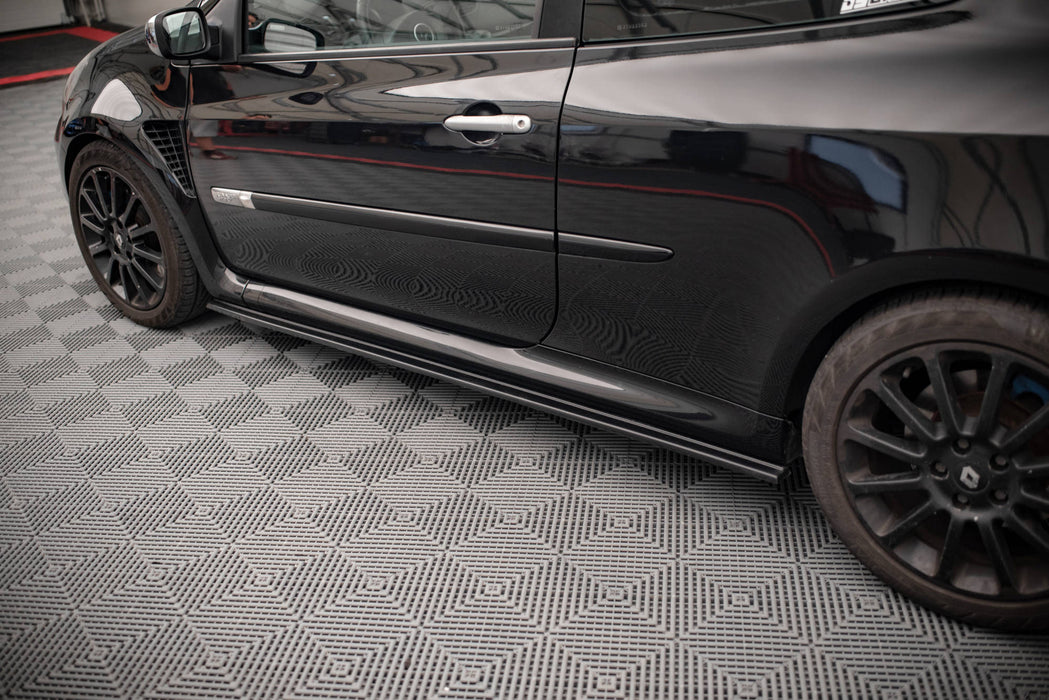 Maxton Design SIDE SKIRTS DIFFUSERS RENAULT CLIO MK3 RS