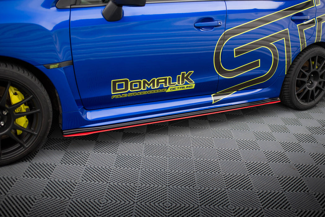 Maxton Design SIDE SKIRTS DIFFUSERS V.2 SUBARU WRX STI