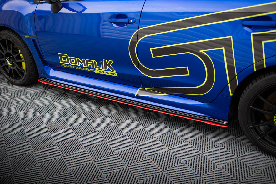 Maxton Design SIDE SKIRTS DIFFUSERS V.2 SUBARU WRX STI
