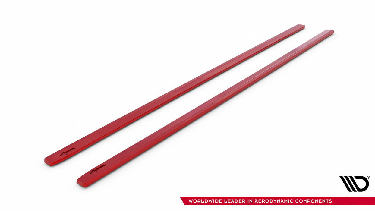 Maxton Design SIDE SKIRTS DIFFUSERS VW GOLF Mk7 GTI CLUBSPORT