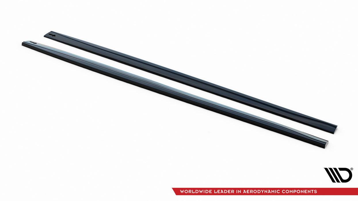 Maxton Design SIDE SKIRTS DIFFUSERS for BMW 4 Coupe / Gran Coupe / Cabrio M-Pack F32 / F36 / F33