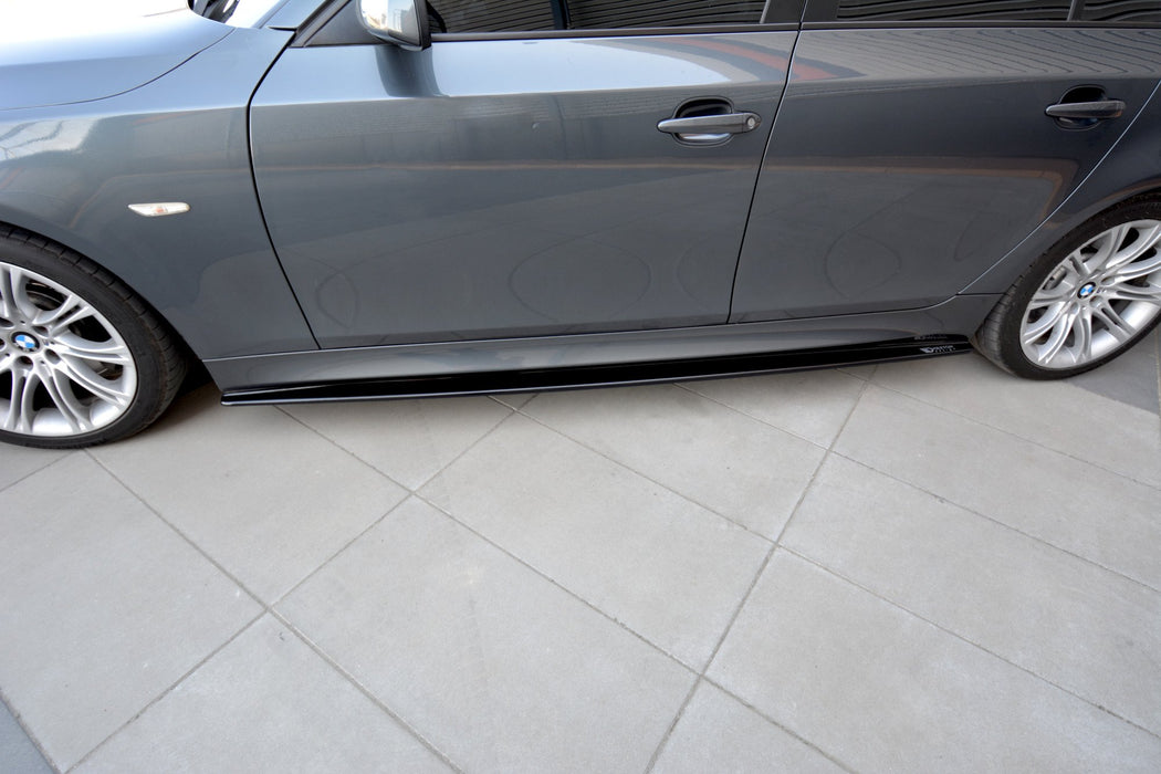 Maxton Design SIDE SKIRTS DIFFUSERS for BMW 5 E60/61 M-PACK