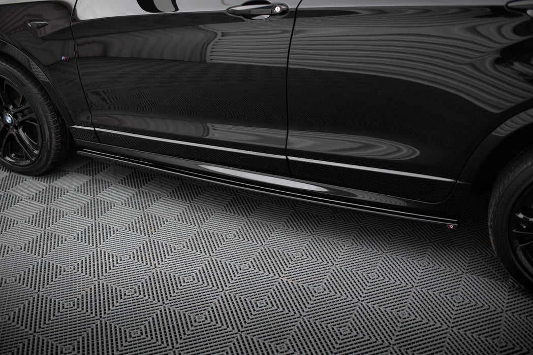 Maxton Design SIDE SKIRTS DIFFUSERS for BMW X4 M-PACK
