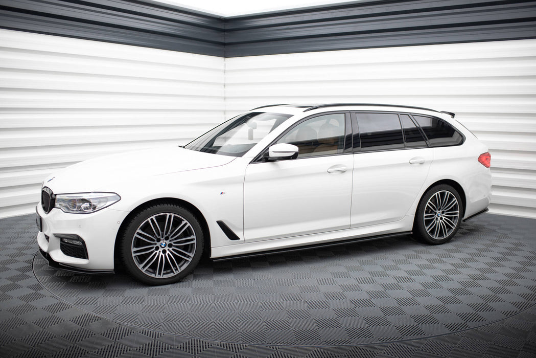 Maxton Design SIDE SKIRTS DIFFUSERS for V.1 BMW 5 M-Pack / M550d / M550i G30/ G31 M-Pack