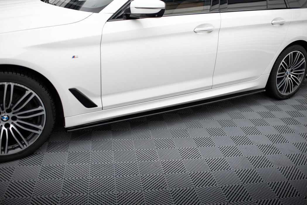 Maxton Design SIDE SKIRTS DIFFUSERS for V.1 BMW 5 M-Pack / M550d / M550i G30/ G31 M-Pack