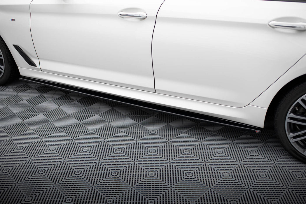 Maxton Design SIDE SKIRTS DIFFUSERS for V.1 BMW 5 M-Pack / M550d / M550i G30/ G31 M-Pack