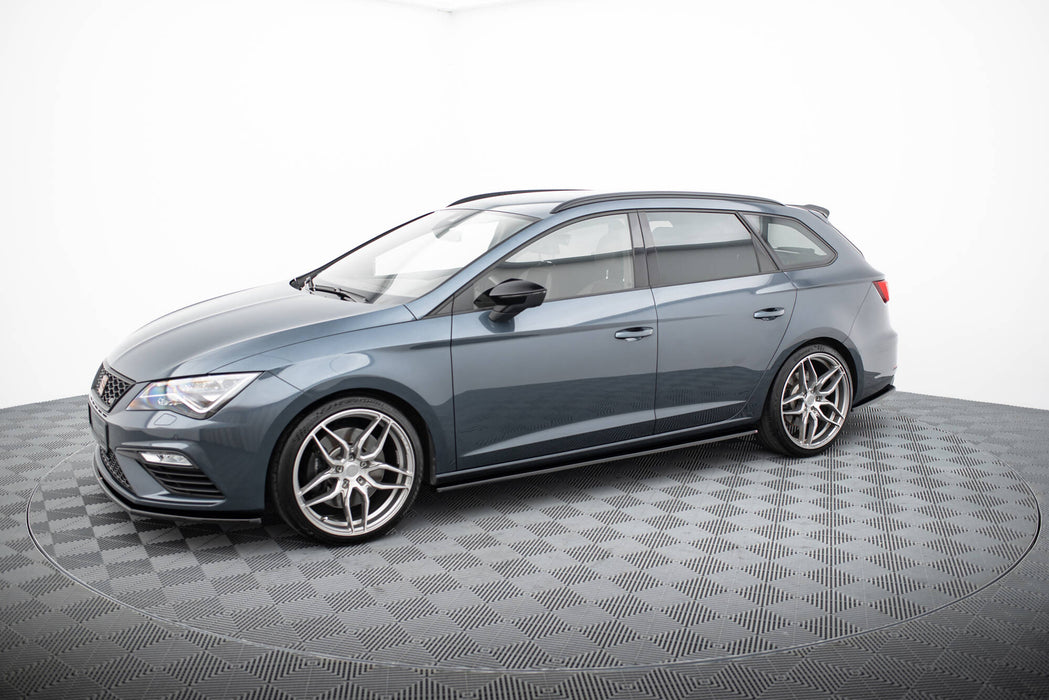 Maxton Design SIDE SKIRTS DIFFUSERS v.1 Seat Leon Mk3 Cupra/ FR Facelift
