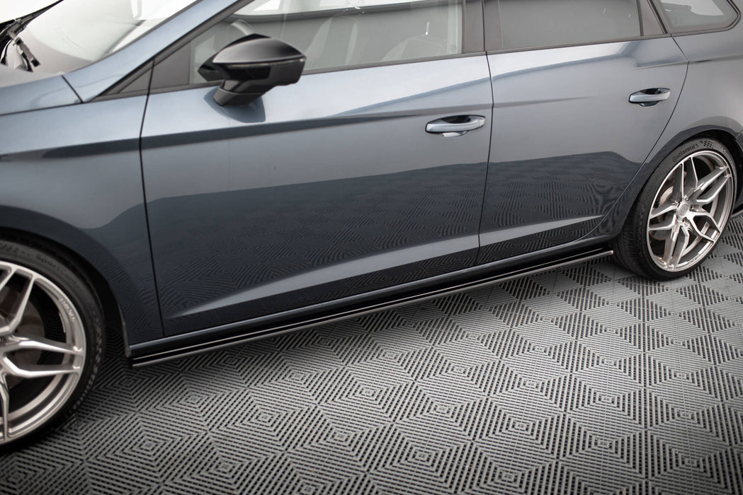 Maxton Design SIDE SKIRTS DIFFUSERS v.1 Seat Leon Mk3 Cupra/ FR Facelift