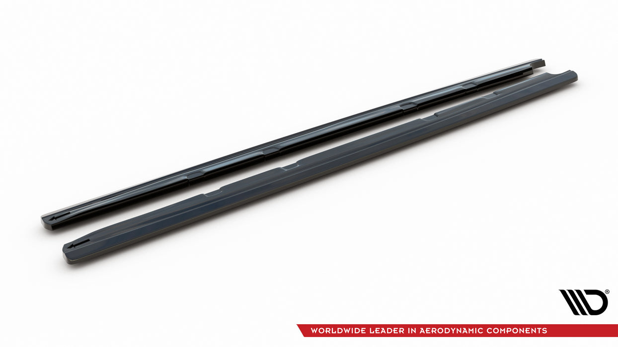 Maxton Design SIDE SKIRTS DIFFUSERS v.2 Seat Leon Mk3 Cupra/ FR Facelift