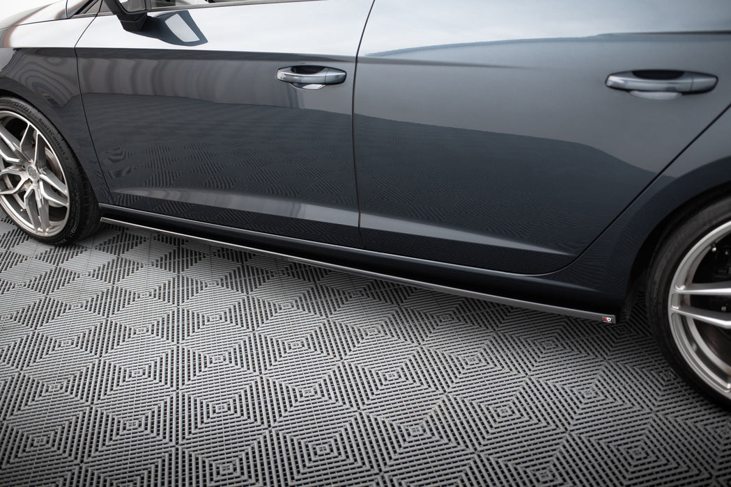Maxton Design SIDE SKIRTS DIFFUSERS v.2 Seat Leon Mk3 Cupra/ FR Facelift