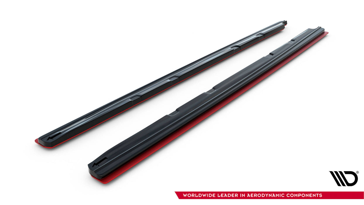 Maxton Design SIDE SKIRTS DIFFUSERS v.3 Seat Leon Mk3 Cupra/ FR Facelift