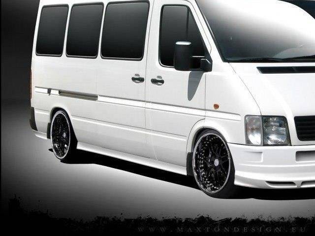 Maxton Design SIDE SKIRTS Mercedes Sprinter I FL / Volkswagen LT 96-06  THIS SIDE SKIRTS FITS TWIN WHEELS VERSION.