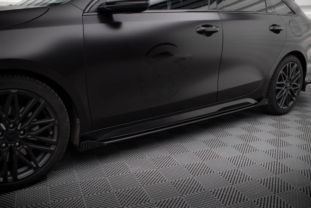 Maxton Design Side Flaps Kia Proceed GT / GT-Line Mk1 Facelift / Ceed GT Mk3 Facelift