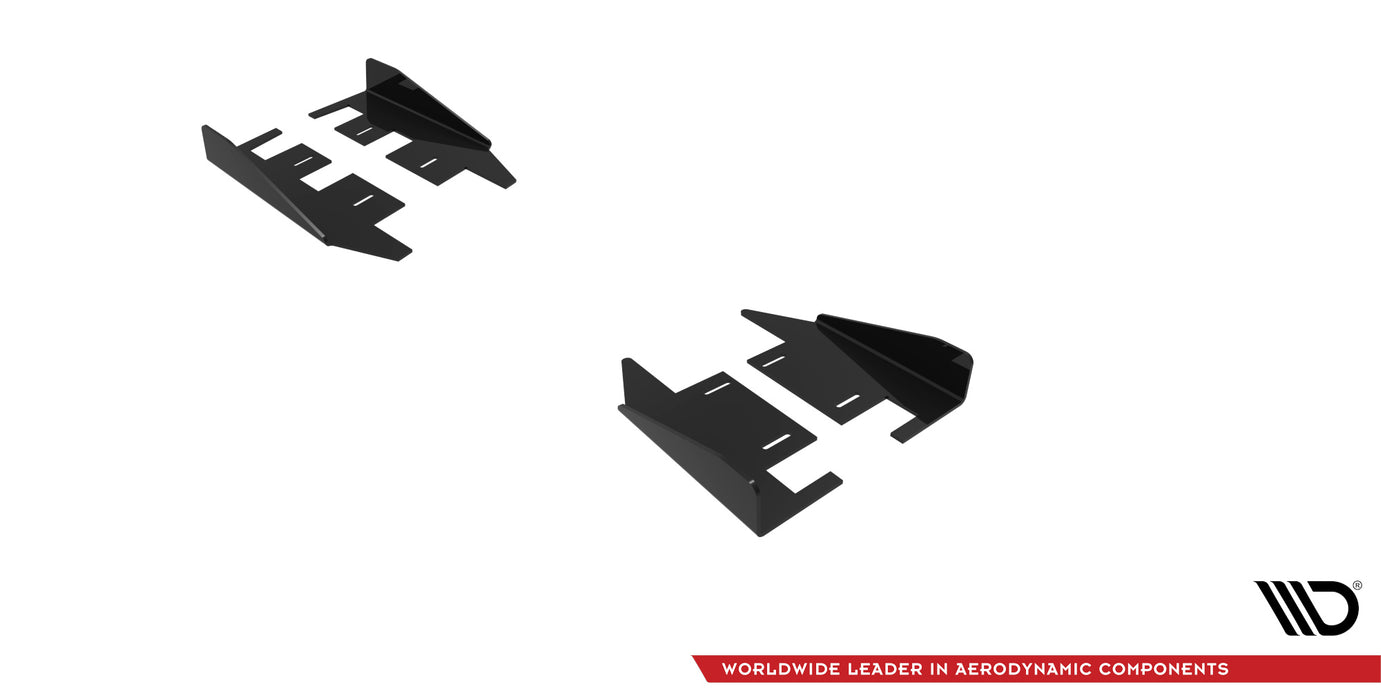 Maxton Design Side Flaps Mercedes-AMG C43 Coupe / Cabrio C205  Facelift / A205 Facelift