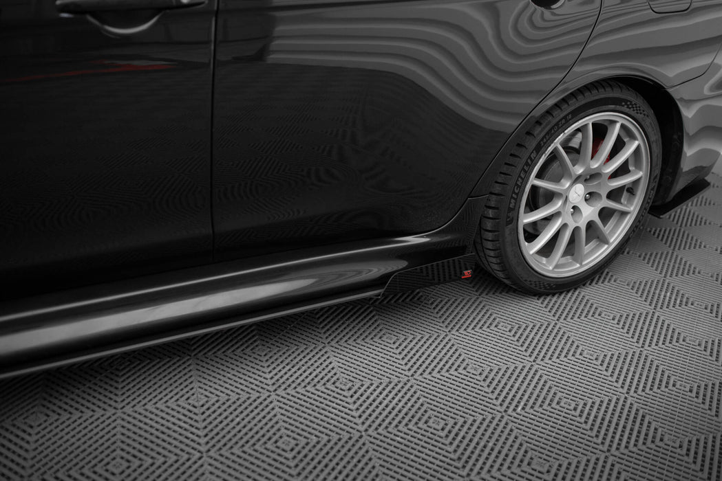 Maxton Design Side Flaps Mitsubishi Lancer EVO X