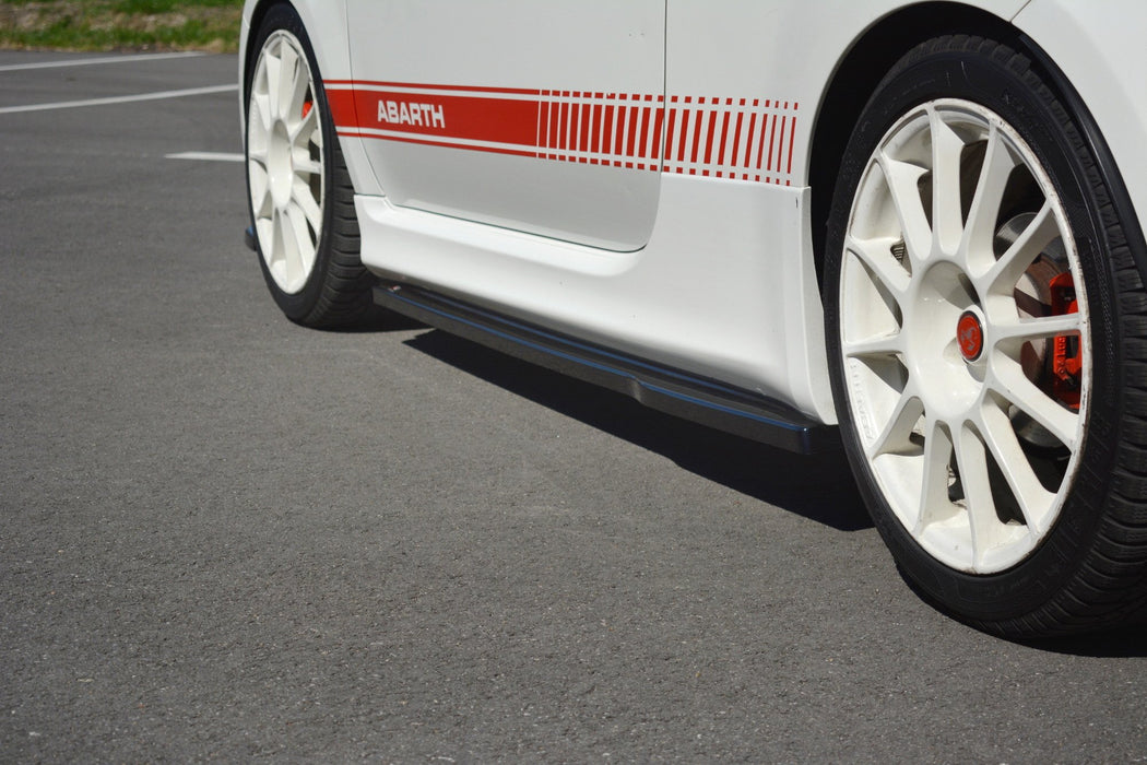 Maxton Design Side Skirts Diffusers Abarth  500 Mk1