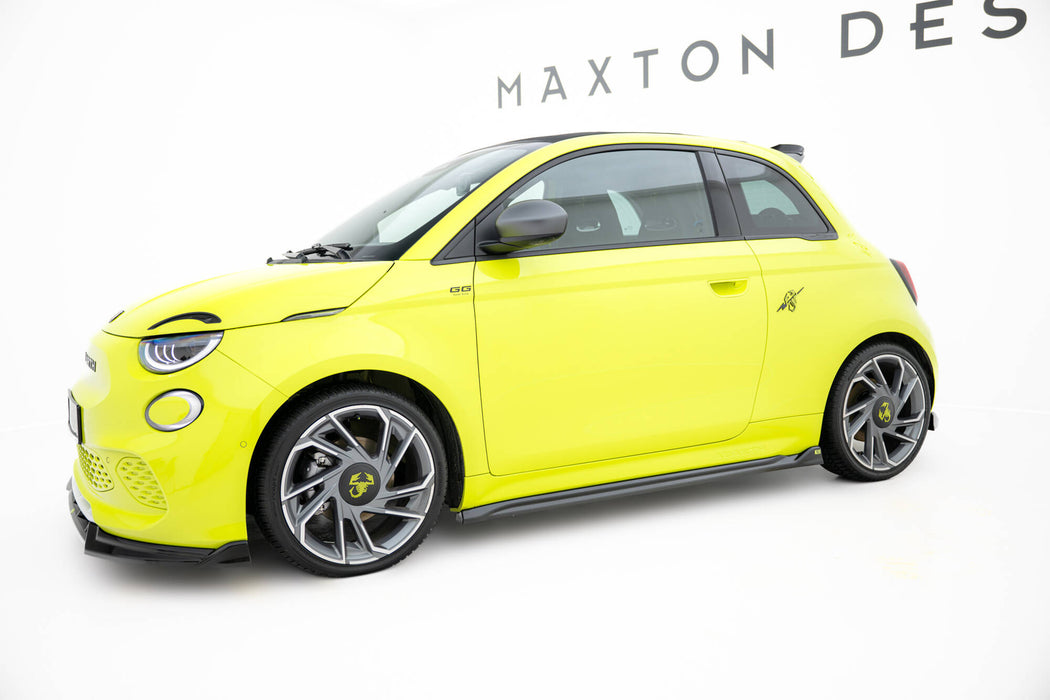 Maxton Design Side Skirts Diffusers Abarth 500e