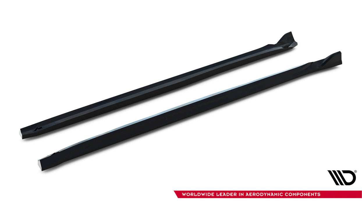 Maxton Design Side Skirts Diffusers Abarth 500e