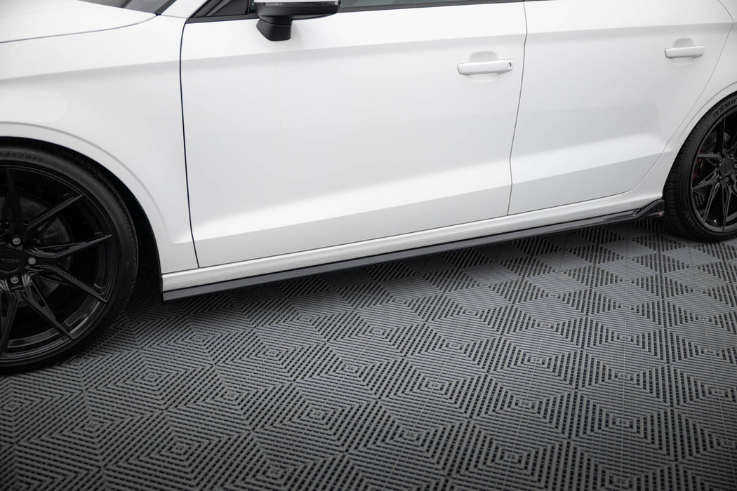Maxton Design Side Skirts Diffusers Audi A3 Sedan 8V