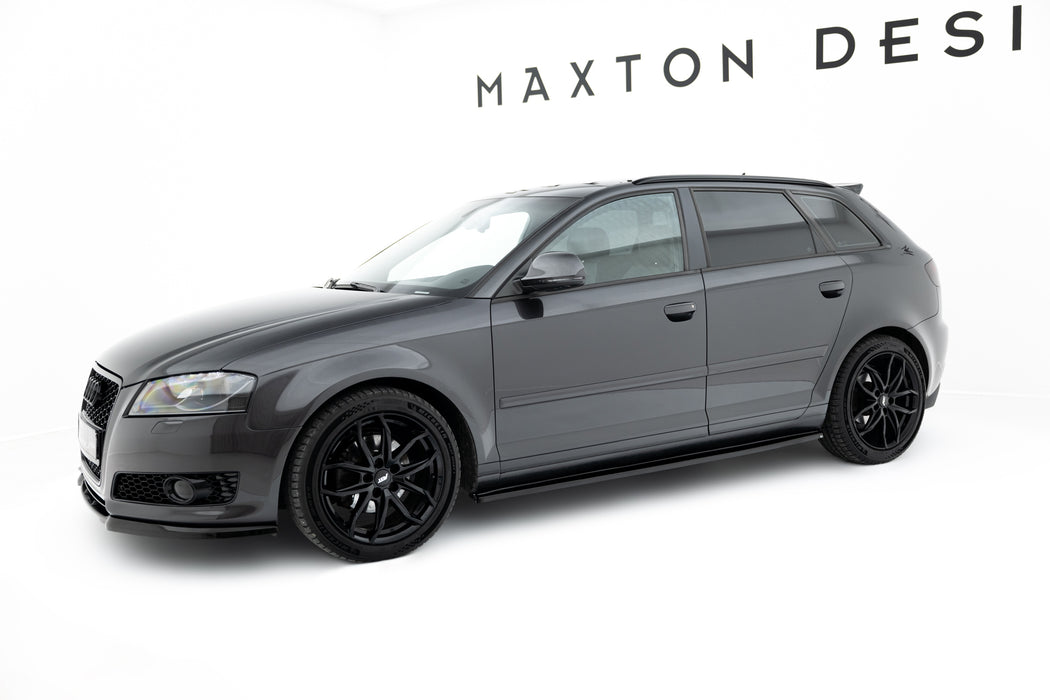 Maxton Design Side Skirts Diffusers Audi A3 Sportback 8P / 8P Facelift